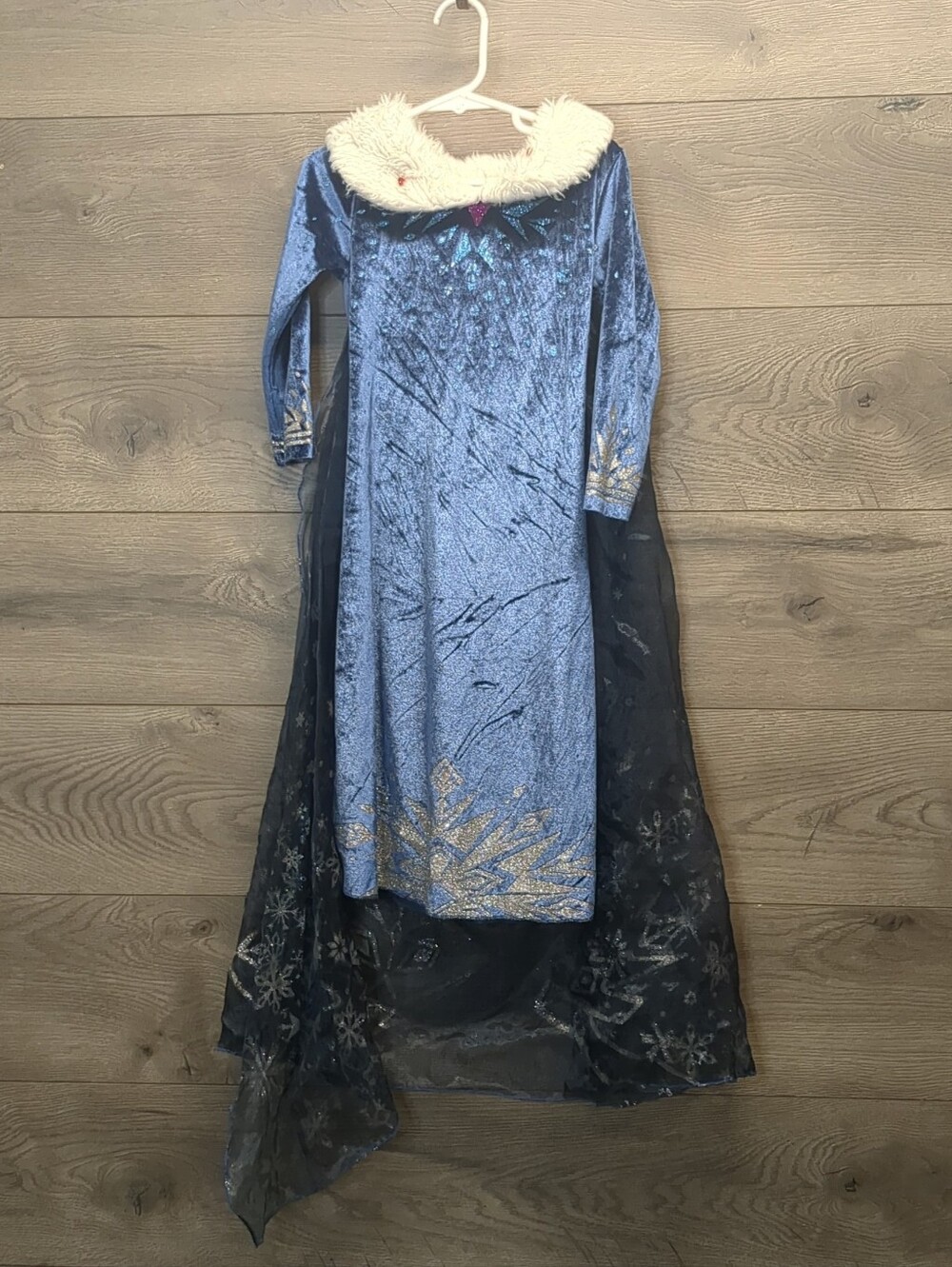 Frozen 2 Velour Costume Dress Girls Size 3T-5T Small